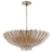 Burnished Silver Leaf | Hampton Large Chandelier | Valley Ridge Furniture