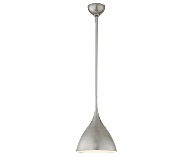 Burnished Silver Leaf | Agnes Small Pendant | Valley Ridge Furniture