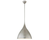 Burnished Silver Leaf | Agnes Medium Pendant | Valley Ridge Furniture