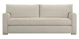 Taft Fabric Cement with Slate Maple | Camden Axel Bench Seat Sofa | Valley Ridge Furniture