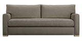 Taft Fabric Heather with Slate Maple | Camden Axel Bench Seat Sofa | Valley Ridge Furniture