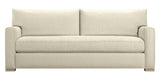 Taft Fabric Pearl with Slate Maple | Camden Axel Bench Seat Sofa | Valley Ridge Furniture