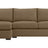 Douglas Fabric Coffee with Fossil Hardwood | Camden Axel 2-Piece Sectional | Valley Ridge Furniture