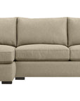 Douglas Fabric Pumice with Fossil Hardwood | Camden Axel 2-Piece Sectional | Valley Ridge Furniture