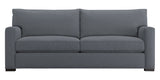Douglas Fabric Eclipse with Fossil Hardwood | Camden Axel Sofa | Valley Ridge Furniture