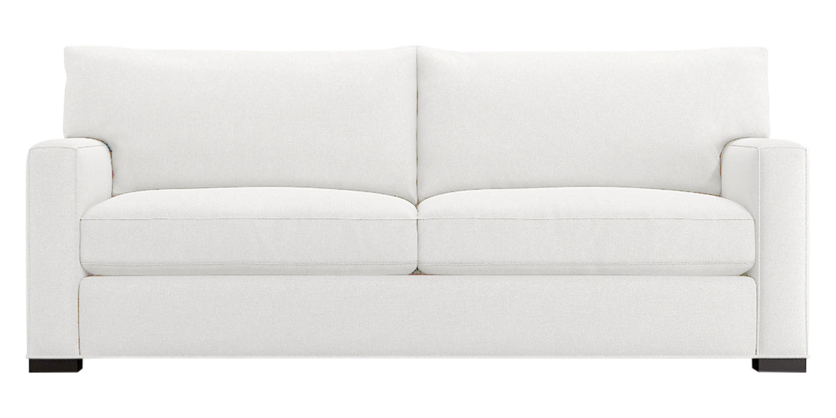 Douglas Fabric Lace with Fossil Hardwood | Camden Axel Sofa | Valley Ridge Furniture