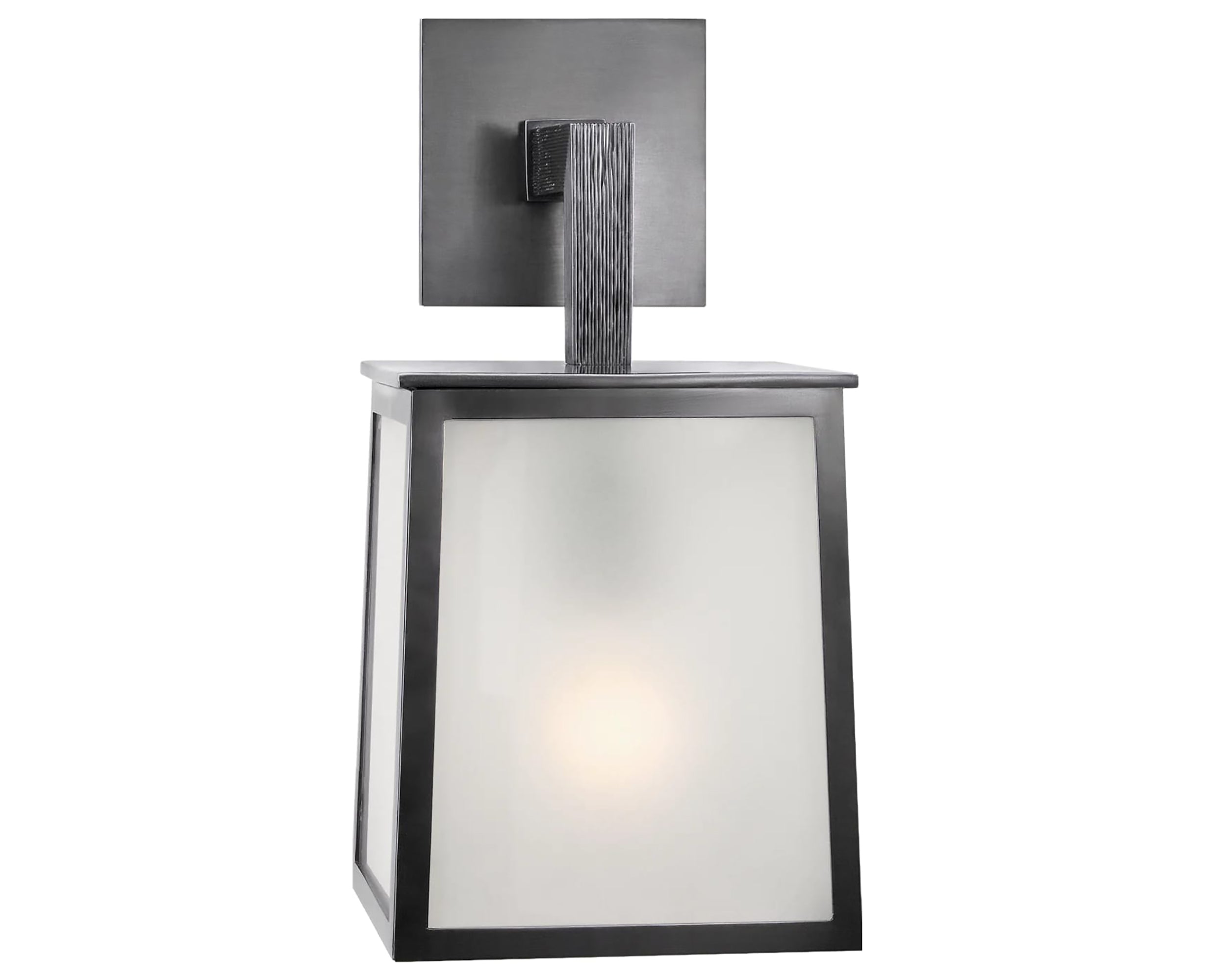 Bronze &amp; Frosted Glass | Ojai Small Sconce | Valley Ridge Furniture