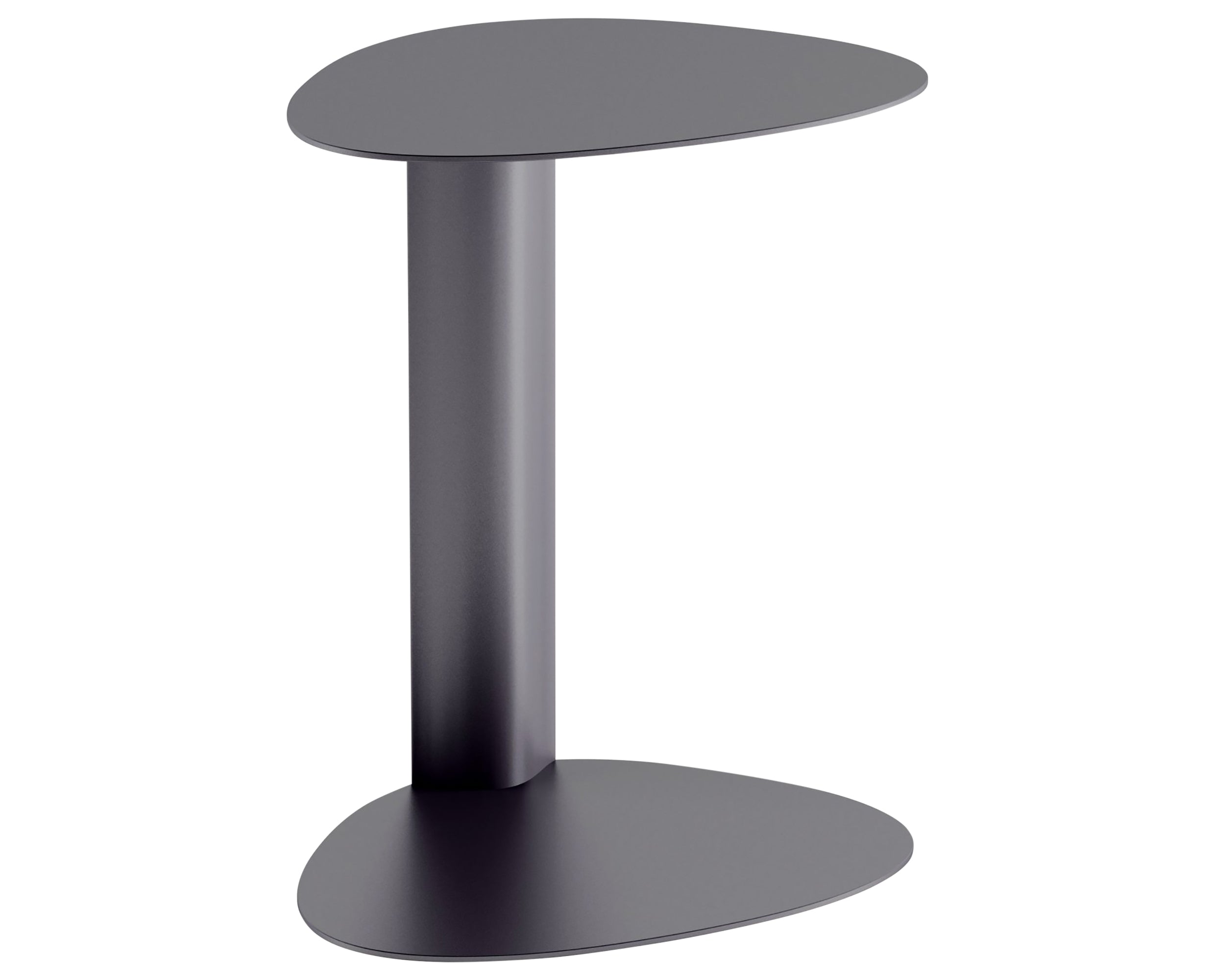 Mineral Aluminum & Mineral Steel | BDI Bink End Table | Valley Ridge Furniture