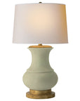 Celadon Crackle & Natural Paper | Deauville Table Lamp | Valley Ridge Furniture