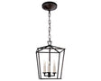 Aged Iron | Darlana Mini Lantern | Valley Ridge Furniture
