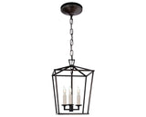 Aged Iron | Darlana Mini Lantern | Valley Ridge Furniture