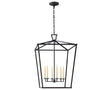 Aged Iron | Darlana Extra Large Lantern | Valley Ridge Furniture