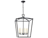 Aged Iron | Darlana Extra Large Lantern | Valley Ridge Furniture