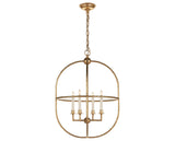 Gild | Desmond Open Oval Lantern | Valley Ridge Furniture