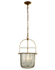 Gilded Iron & Mercury Glass | Lorford Small Smoke Bell Lantern | Valley Ridge Furniture
