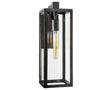 Aged Iron & Clear Glass | Fresno Framed Medium Sconce | Valley Ridge Furniture