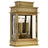 Antique-Burnished Brass & Clear Glass | Linear Lantern Short | Valley Ridge Furniture