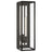 Aged Iron & Clear Glass | Fresno Grande 3/4 Wall Lantern | Valley Ridge Furniture