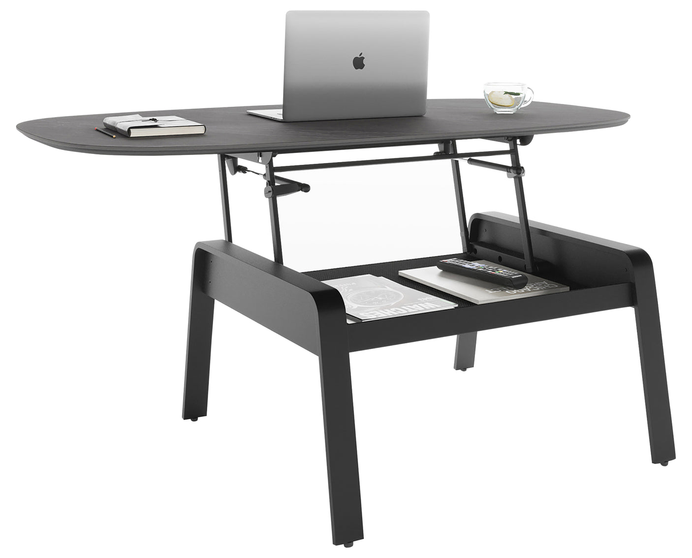 Alto Grey Porcelain & Black Steel | BDI Cloud 9 Lift Coffee Table | Valley Ridge Furniture