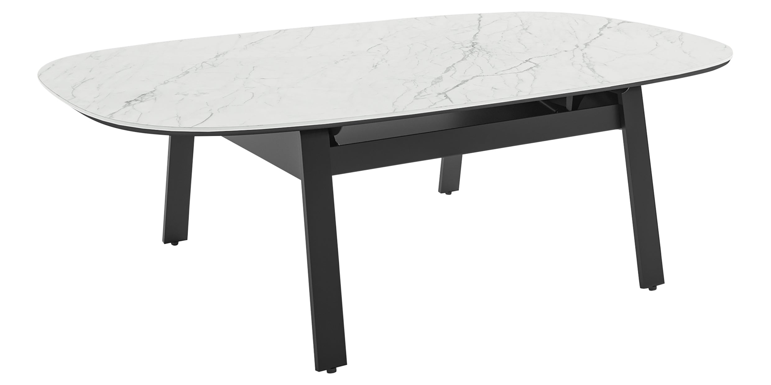 Cirrus White Porcelain & Black Steel | BDI Cloud 9 Lift Coffee Table | Valley Ridge Furniture
