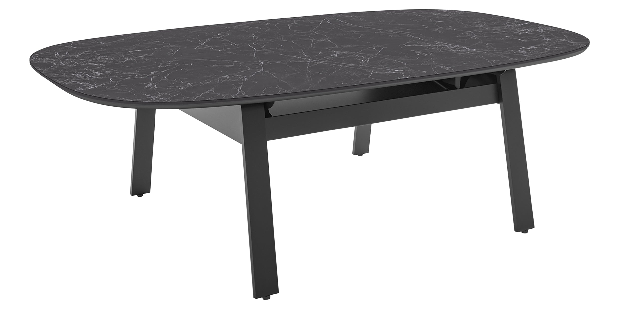 Nimbus Black Porcelain & Black Steel | BDI Cloud 9 Lift Coffee Table | Valley Ridge Furniture