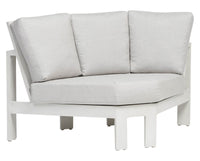 Curved Corner Chair | Ratana Park Lane Collection | Valley Ridge Furniture