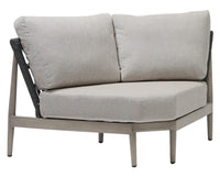 Curved Corner Chair | Ratana Coconut Grove Collection | Valley Ridge Furniture