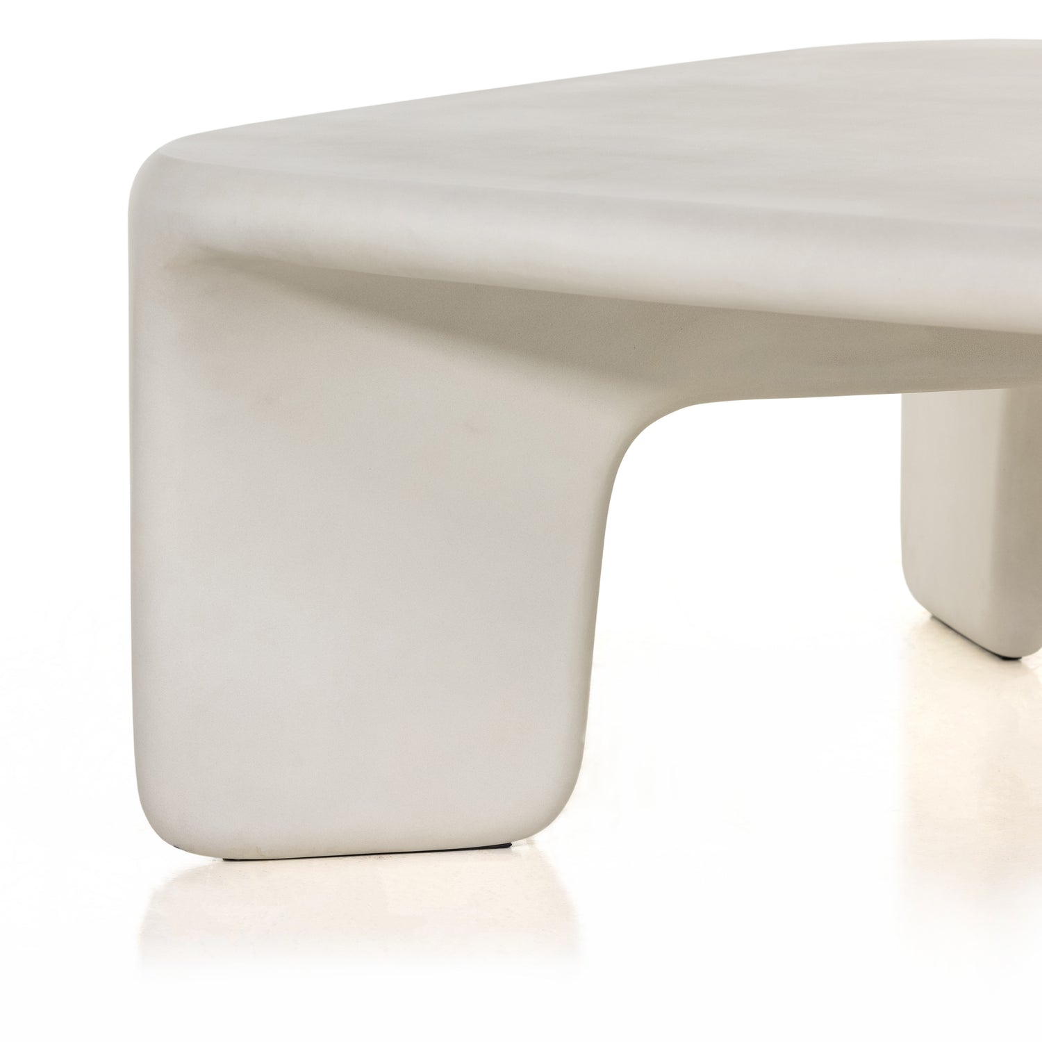 White Concrete | Dante Coffee Table | Valley Ridge Furniture