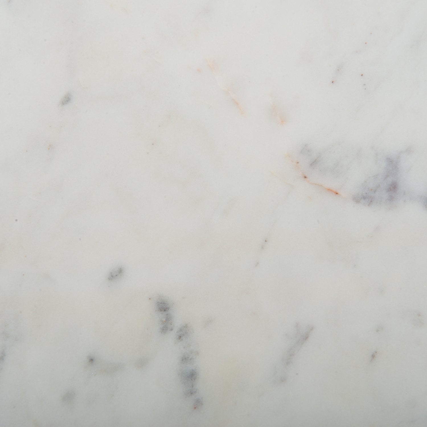 Polished White Marble with Gunmetal Iron | Evelyn Round Nesting Coffee Table | Valley Ridge Furniture