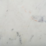 Polished White Marble with Gunmetal Iron | Evelyn Round Nesting Coffee Table | Valley Ridge Furniture