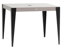38in Square Dining Table w/Umbrella Hole | Ratana Genval Collection | Valley Ridge Furniture