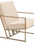 Sunrise Metal Gold | Handstone Electra Accent Chair | Valley Ridge Furniture