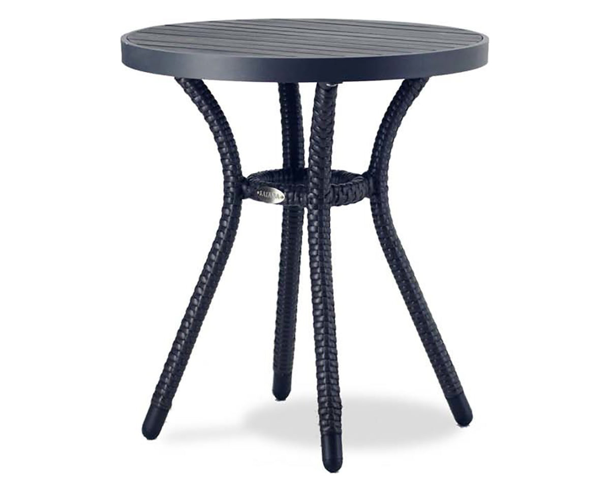 18in Round End Table w/Durawood Top | Ratana Palm Harbor Collection | Valley Ridge Furniture