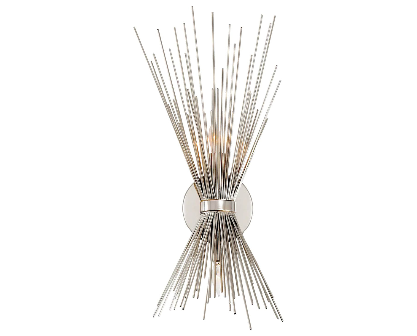 Polished Nickel | Strada Small Sconce | Valley Ridge Furniture