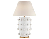 Plaster White & Linen | Linden Table Lamp | Valley Ridge Furniture
