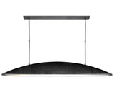 Aged Iron & Frosted Acrylic | Utopia Large Linear Pendant | Valley Ridge Furniture