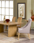 Table as Shown | Cardinal Woodcraft Lansing Dining Table | Valley Ridge Furniture