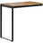 Natural Walnut Veneer & Black Steel | BDI Linea Work Desk Return | Valley Ridge Furniture