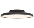 Matte Black | Dot 13" Flush Mount | Valley Ridge Furniture