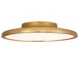 Natural Brass | Dot 13" Flush Mount | Valley Ridge Furniture