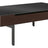 Chocolate Walnut Veneer & Black Satin-Etched Glass with Black Steel | BDI Reveal Lift Coffee Table | Valley Ridge Furniture