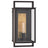 Aged Iron & Clear Glass | Halle Medium Wall Lantern | Valley Ridge Furniture