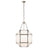 Polished Nickel and White Glass | Morris Small Lantern | Valley Ridge Furniture
