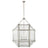 Polished Nickel and Clear Glass | Morris Large Lantern | Valley Ridge Furniture