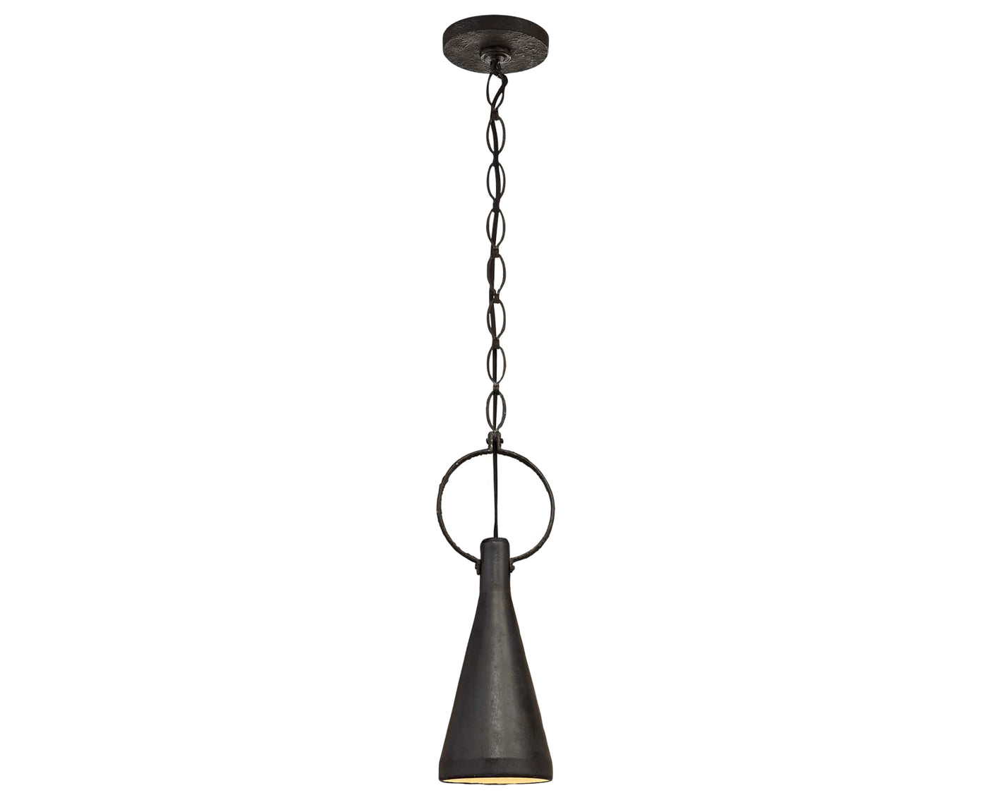 Natural Rusted Iron and Aged Iron | Limoges Small Pendant | Valley Ridge Furniture