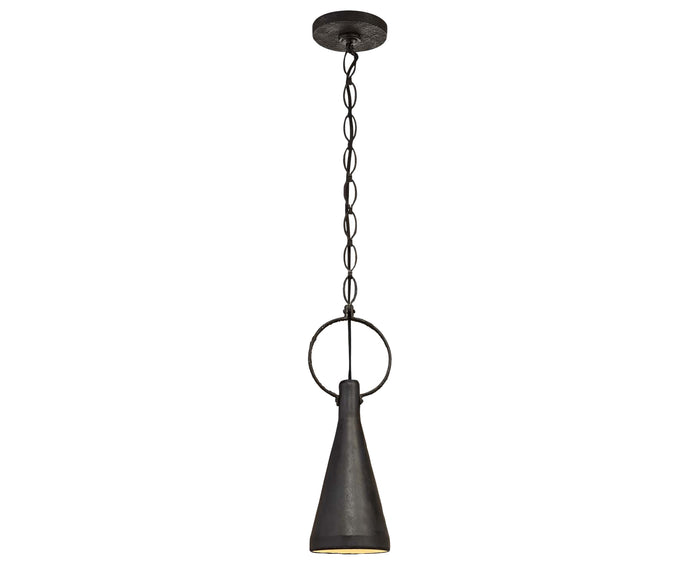 Natural Rusted Iron & Aged Iron | Limoges Small Pendant | Valley Ridge Furniture