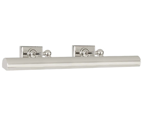 Polished Nickel | 24" Cabinet Maker's Picture Light | Valley Ridge Furniture