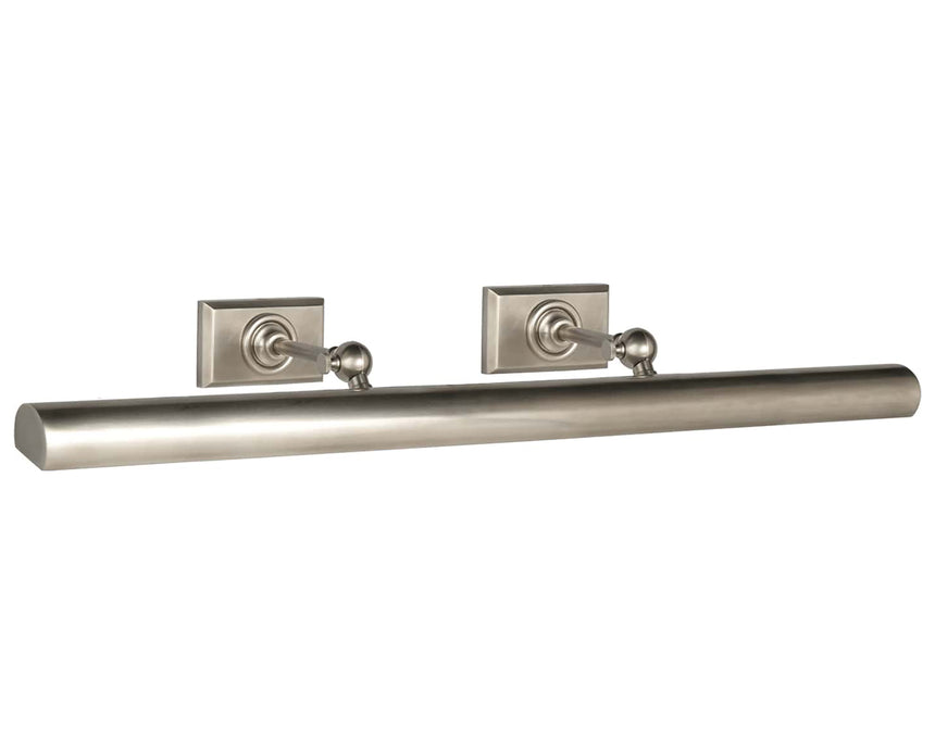 Antique Nickel | 30" Cabinet Maker's Picture Light | Valley Ridge Furniture