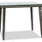 38in Square Dining Table w/Clear Glass & Umbrella Hole | Ratana Palm Harbor Collection | Valley Ridge Furniture