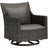 Swivel Gliding Club Chair | Ratana Biltmore Collection | Valley Ridge Furniture